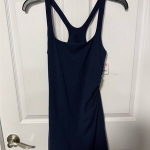 XS Free People Movement Never Better Dress in midnight navy